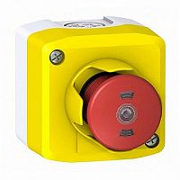 Кнопочный пост аварийной остановки  Harmony XALF, 1 кнопка |  код. XALFKT64421 |  Schneider Electric