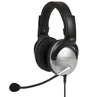 Наушники с микрофоном Koss SB-45 черный/серебристый 2.4м мониторные оголовье (15102961) | код 1174190 | KOSS