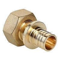 Соединитель надвижной с накидной гайкой 20(2,8) х 1/2" | код. VTm.422.BG.002004 | VALTEC