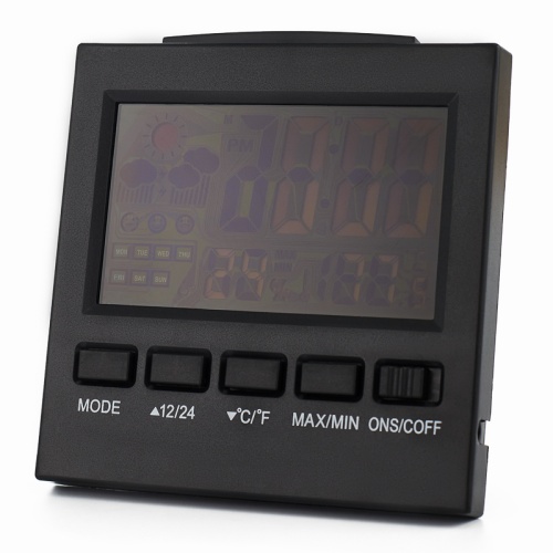 Метеостанция комнатная REXANT с ЖК дисплеем | код 70-0510 | REXANT Метеостанция комнатная REXANT с ЖК дисплеем | код 70-0510 | REXANT