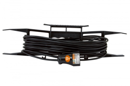 Удлинитель-шнур на рамке силовой народный ПВС 1300 Вт б/з, 10м, штепс. гнездо | код SQ1307-0301 | TDM НАРОДНЫЙ Удлинитель-шнур на рамке силовой народный ПВС 1300 Вт б/з, 10м, штепс. гнездо | код SQ1307-0301 | TDM НАРОДНЫЙ