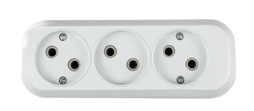 Колодка У-3-GRAND трехместная 5030 IN HOME | код 4690612000473 | IN HOME Колодка У-3-GRAND трехместная 5030 IN HOME | код 4690612000473 | IN HOME