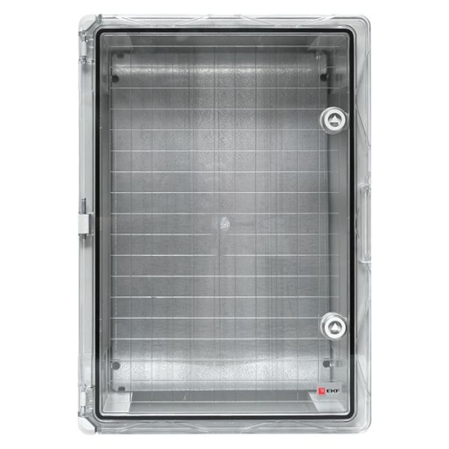 Щит пластиковый с монтажной платой прозр, дверь 500х350х190 мм IP65 PROxima | код PBT65MP005 | EKF фото 5
