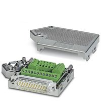 Шинный штекер D-SUB SUBCON 25/M-SH | код 2761622 | PHOENIX CONTACT