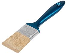 Кисть флейцевая "Модерн" натур. светлая щетина пластиковая ручка 1. 5дюйм (38мм) FIT 01154