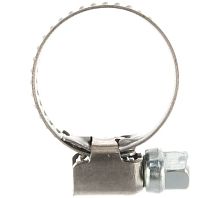 Хомут червячный 12-22/9 W2 нержавеющая сталь 1Л 12-22-7 Н ГОСТ 28191-89 | код H12-22ECO42 | Мир хомутов