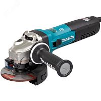 Машина шлифовальная угловая, 125мм, 1900Вт, 2800-11500об, SJSII, AFT, тормоз диска, защита от непреднамеренного пуска, плавный пуск, поддержание оборотов под нагрузкой | код GA5091X01 | Makita