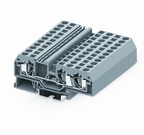 206952 Клемма ТА 1-2 плоско-пруж. зажим, сеч. 6мм2, оранж., шт | код 206952 | SUPU