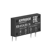 Реле твердотельное 1-ф, тип KSD, 2А KSD-0244.ZD3 | код 147203 | KIPPRIBOR