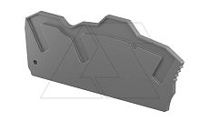 Концевой сегмент EK6-3P для клемм ZK6-3P, темно-серый | код 70891100 | Entrelec