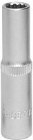 S11S22040 Головка торцевая глубокая 12-гранная 1/4 DR, 4 мм | код S11S22040 | Thorvik