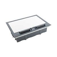 Лючок напольный с изменяемой глубиной C-Line 24 (с приборной рамкой) EKF | код cl-ln-k-24 | EKF