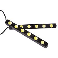 Дневные ходовые огни универсальные 6 диодов | код 80-1131 | LAMPER