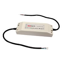 Источник питания AC-DC, 60Вт, IP64, вход 90…264В AC, 47…63Гц , ККМ, выход 27В рег.-15%/2,3A, рег. 3...-25%, изоляция 4250В AC, в кожухе 180х62,5х35мм, -30…+50С | код PLN-60-27 | MeanWell