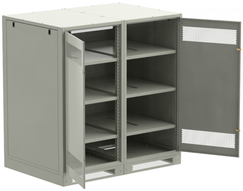 ITK LINEA B Шкаф (пустой) 1450х1400мм дверь двуст. мет. сер. | код LB35-14H49-2M | ITK by IEK ITK LINEA B Шкаф (пустой) 1450х1400мм дверь двуст. мет. сер. | код LB35-14H49-2M | ITK by IEK