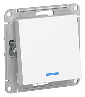 ATLASDESIGN 1-кл ПЕРЕКЛЮЧАТЕЛЬ с подсветкой, сх.6а, 10АХ, механизам, ЛОТОС | код ATN001363 | Systeme Electric