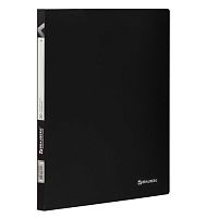 Папка 30 вкладышей BRAUBERG Office, черная, 0,5 мм, 222632 | код 222632 | BRAUBERG