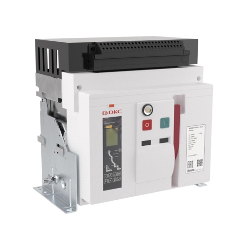 Воздушный автоматический выключатель YON AGS32H 3Р 3200 А 85 кА, расцепитель 3H, фиксированный, управление 220 В AC, горизонтальное | код AGS32H-M3FH-6-222K | DKC