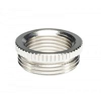 Резьбовой переходник, наружная резьба M20x1,5, внутренняя резьба M16x1,5, латунь, тип покрытия: никель | код 05.507.9021.0 | Wieland