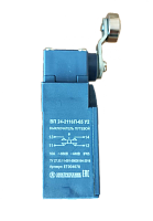 Выключатель путевой ВП 24-2516П-65 У2, рычаг со стальным роликом, 1з+1р, инерционный, 20 мм, без сальника, 3А, IP65 (ЭТ) | код ET004680 | Электротехник