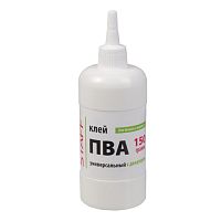 Клей ПВА STAFF евро, 150 г, 221207 | код 221207 | STAFF