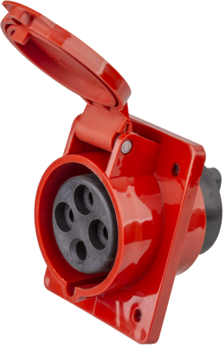 Розетка NCA-SR424-32-380 стационарная скрытая 32А 3P+PE IP44 | код 14316 | Navigator Group