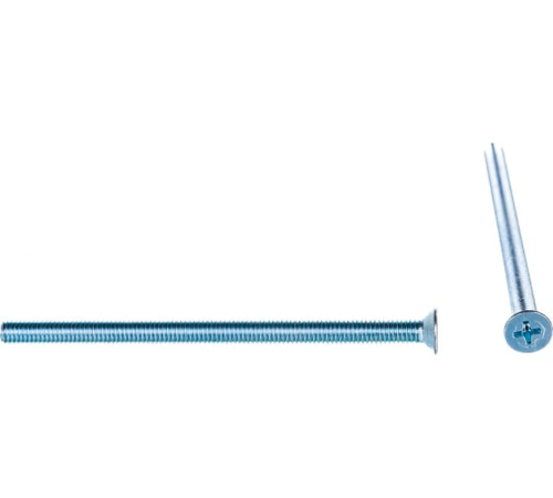 Винт DIN965 М5х80 потайная голова класс прочности 4.8 покрытие цинк | код DIN965-М5х80 | Крепдил Винт DIN965 М5х80 потайная голова класс прочности 4.8 покрытие цинк | код DIN965-М5х80 | Крепдил