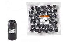 Патрон Е14 подвесной, термостойкий пластик, черный, TDM | код SQ0335-0053 | TDM