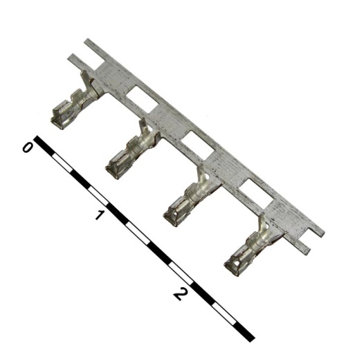 Разъём питания низковольтный RUICHI HB наклон 2.0 мм, 4 контакта | код 71023 | Ruichi