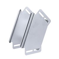 Угол вертикальный внешний 90 градусов Стандарт INOX (AISI 316) 100х100 Промрукав | код PR16.3020 | ПРОМРУКАВ