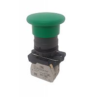 Выключатель Briswik КМЕ 5510м зеленый IP54 УХЛ2 10А 1но+0нз | код aB-HB-4Ai-0311 | Briswik