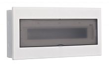 Корпус встраиваемый прозр. дв. 1 ряд 20 мод. IP41 ЩРВ-М | код 31075DEK | DEKraft