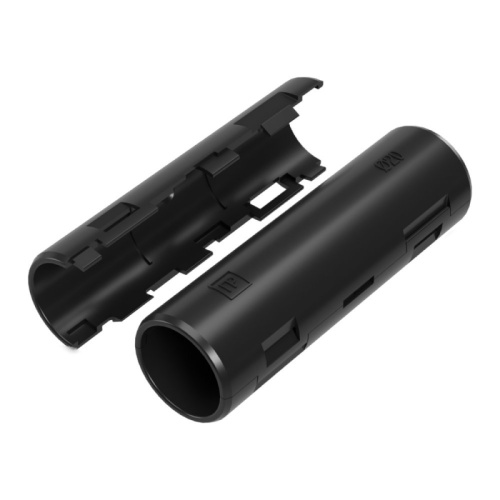 Муфта разборная d20 мм атмосферостойкая черная (70шт/840шт уп/кор) Промрукав | код PR13.0414 | ПРОМРУКАВ