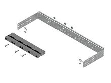Кронштейн с держателем BBS-60/4 верт. шин с регулировкой глубины LG-B60-V2 P4 (4Р,Ш500) | код 001341704 | ETI