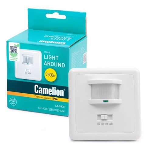 Сенсор многофункциональный LX-2000 настенный встраив. Camelion 6441 фото 3 Сенсор многофункциональный LX-2000 настенный встраив. Camelion 6441 фото 3