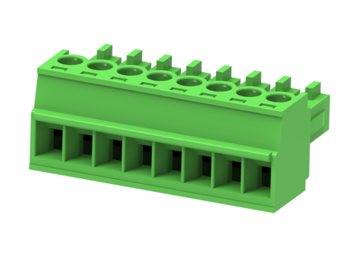 MC-RA3.5H05C-0001 Разъём гнездовой MC,шаг 3.5мм,5 конт.зел., шт | код MC-RA3.5H05C-0001 | SUPU