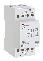 Контактор модульный КМ 40А 2NC 24VAC (2 мод.) AVERES EKF | код km-av-2-40-02-24V | EKF