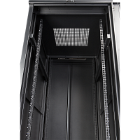 Шкаф 19 Business, 47U 600x600, без дверей, с боковыми стенками, черный | код TWT-CBB-47U-6x6-00 | TWT