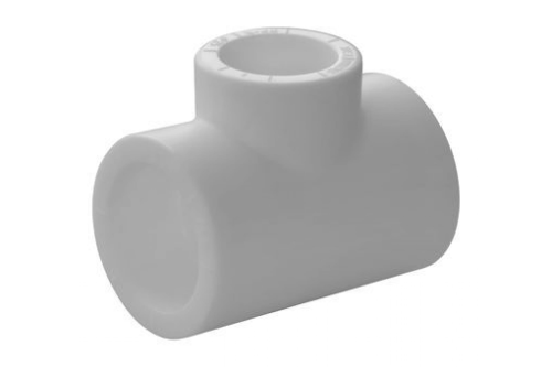 Тройник полипропиленовый PPR переходной 40х32х40мм белый | код 9300403240 | Политэк Тройник полипропиленовый PPR переходной 40х32х40мм белый | код 9300403240 | Политэк