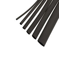 Термоусаживаемая трубка ТУТ нг 2/1 черная (200м/уп) Промрукав | код PR08.25488 | ПРОМРУКАВ