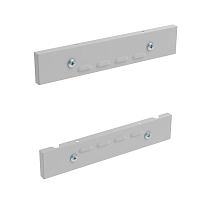 Комплект внешних перфорированных компенсационных панелей Ш=600 В=100+100 | код 308249 | КЭАЗ