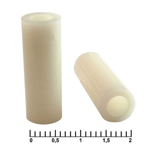 Стойка для печатной платы RUICHI ф7-4x20, пластиковая | код 84818 | Ruichi Стойка для печатной платы RUICHI ф7-4x20, пластиковая | код 84818 | Ruichi