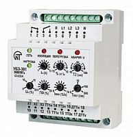 Универсальный Блок Защиты Электродвигателя УБЗ-301 (63-630А)-120, 380В, Ном. ток двигателя -63-630 А (трансформаторы тока (Т/Т) в комплекте) Диаметр диф. трансформатора (d=120мм) | код 3425663301-120 | Новатек-Электро