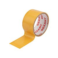 Двухсторонний скотч REXANT, полипропиленовая основа, 48 мм, ролик 5 м | код 09-6248 | REXANT