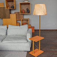 Светильник НТБ-11-60-101 со столиком груша Ларсен-2 | код 300703 | Эркадо