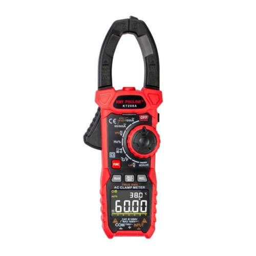 Токовые клещи цифровые KT208A PROLINE | код 79131 | КВТ Токовые клещи цифровые KT208A PROLINE | код 79131 | КВТ
