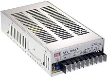 Источник питания AC-DC, 150Вт, ККМ, вход 88…264V AC, 47…63Гц /124…370В DC, выход 12В/12.5A, рег. вых 10.8…13.2В, эл. рег. 20…110%Uном, дист. вкл/выкл, изоляция 3000В AC, в корпусе 215х115х50мм, -20…+65С | код SPV-150-12 | MeanWell