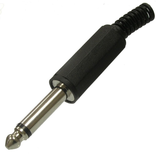 Разъём аудио SZC-0035 mono 6.35 мм, металлический | код 107310 | SZC Разъём аудио SZC-0035 mono 6.35 мм, металлический | код 107310 | SZC