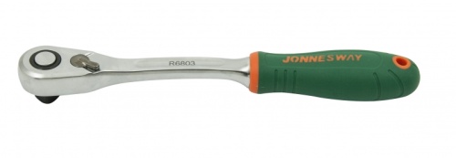 R6803 Рукоятка трещоточная 3/8DR, 60 зубцов, 200 мм | код R6803 | JONNESWAY