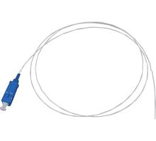 Пигтейл NM LC/PC, MM OM2, 0.9 мм, белый, 1.5 м | код NM-PIG-LC/OM2-1.5 | NEWMAX